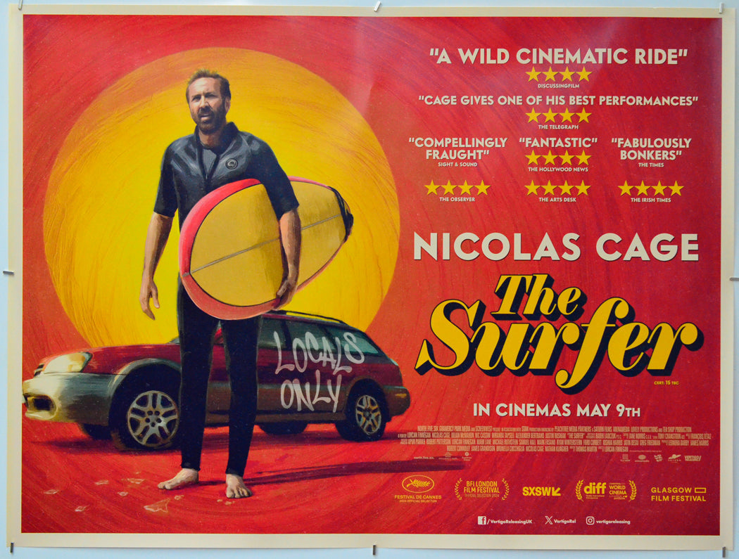 The Surfer - Original Quad Poster - Film Poster - Movie Poster