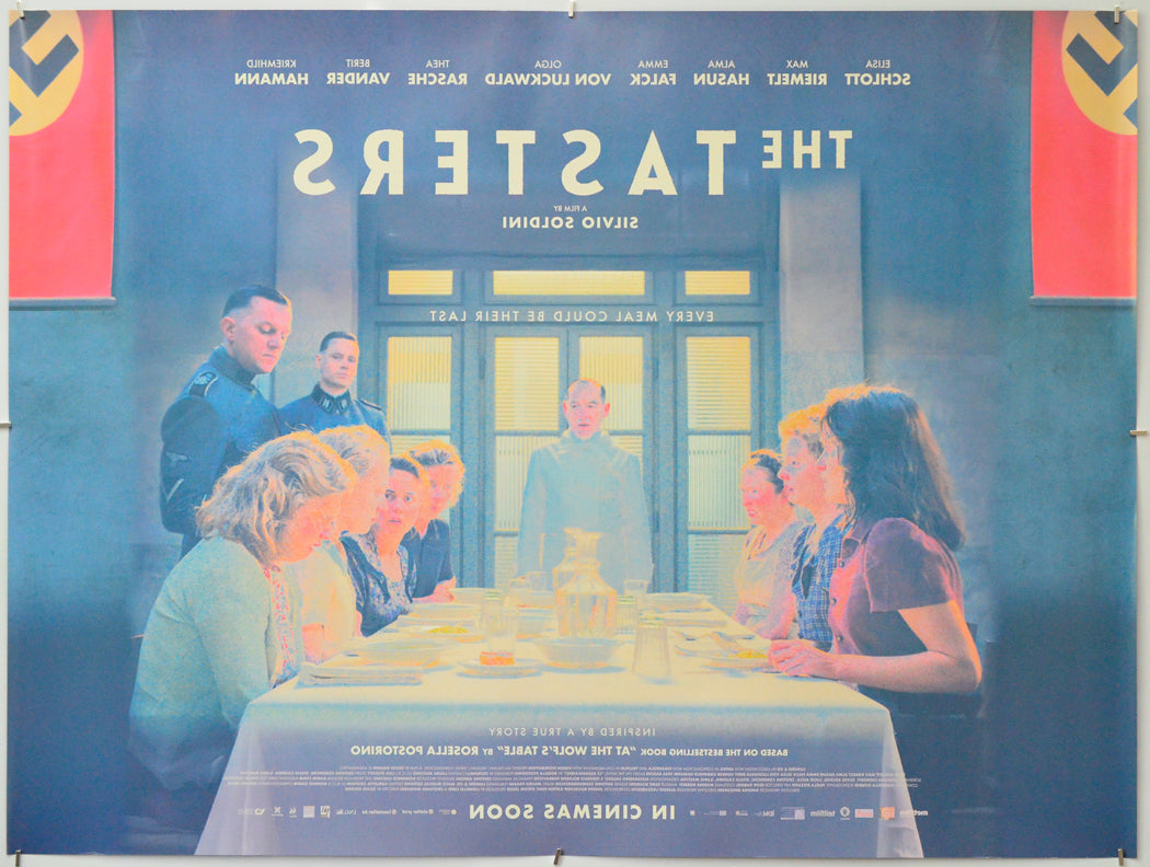 The Tasters (Back) Cinema Quad Movie Poster 