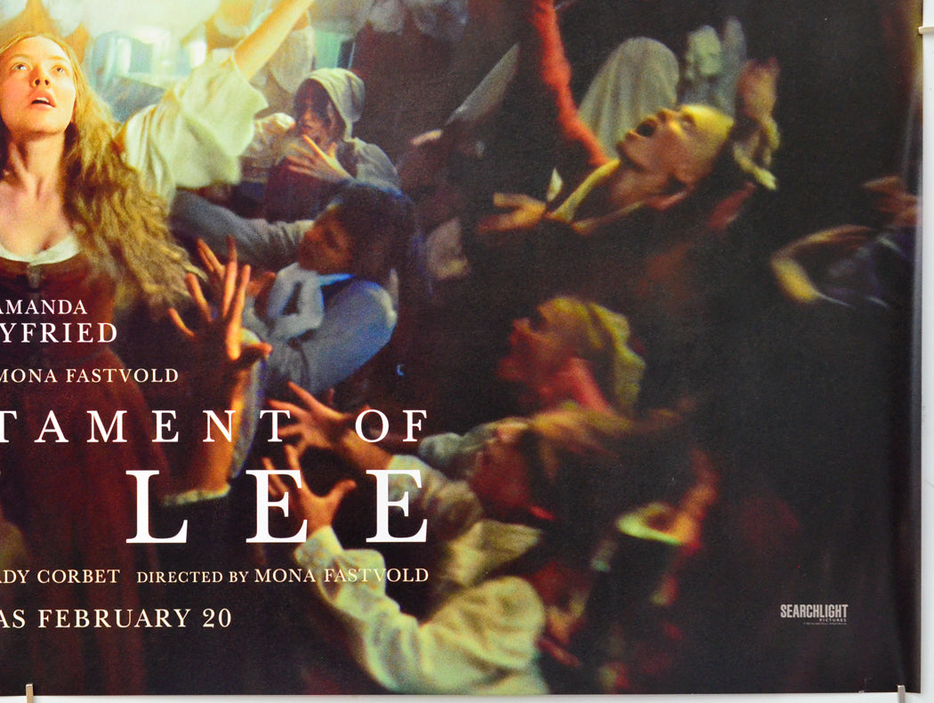 The Testament of Ann Lee (Bottom Right) Cinema Quad Movie Poster 