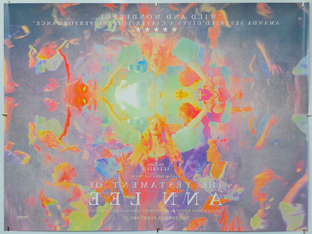 The Testament of Ann Lee (Back) Cinema Quad Movie Poster 