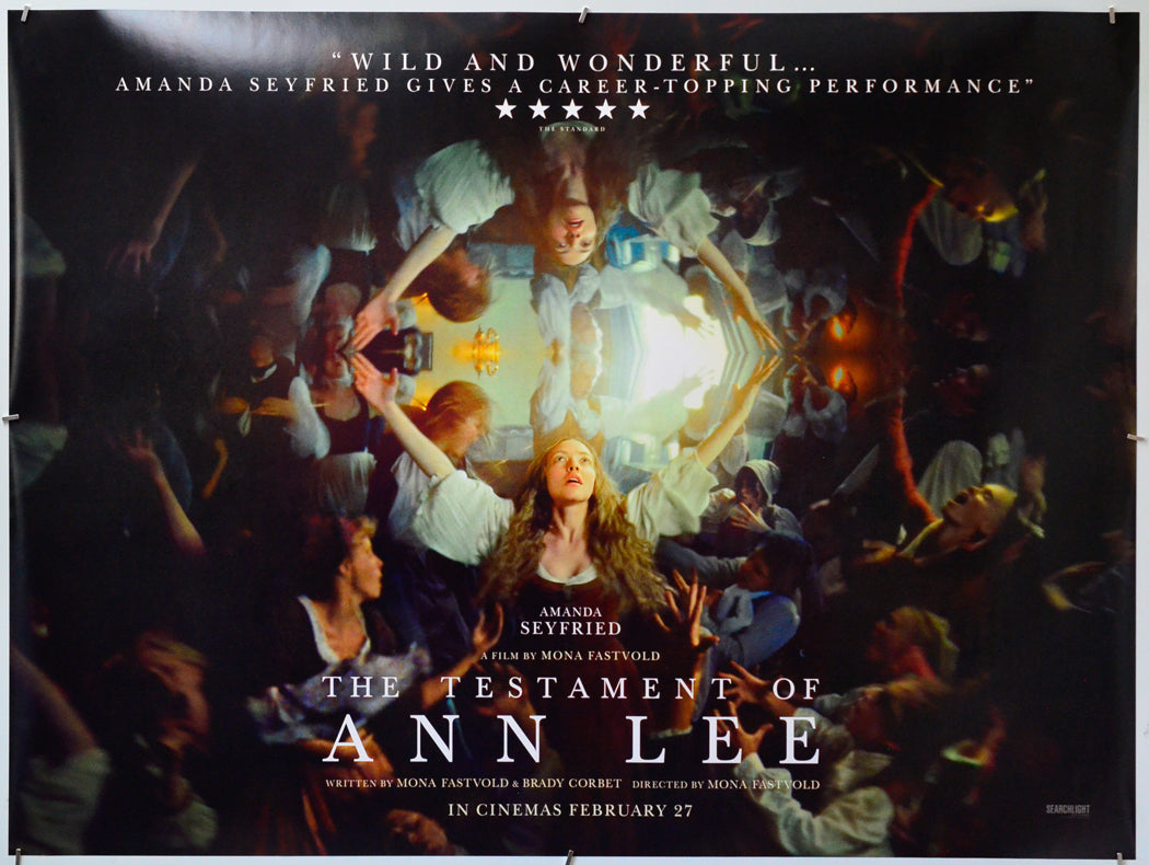 The Testament of Ann Lee - Original Quad Poster - Film Poster - Movie Poster