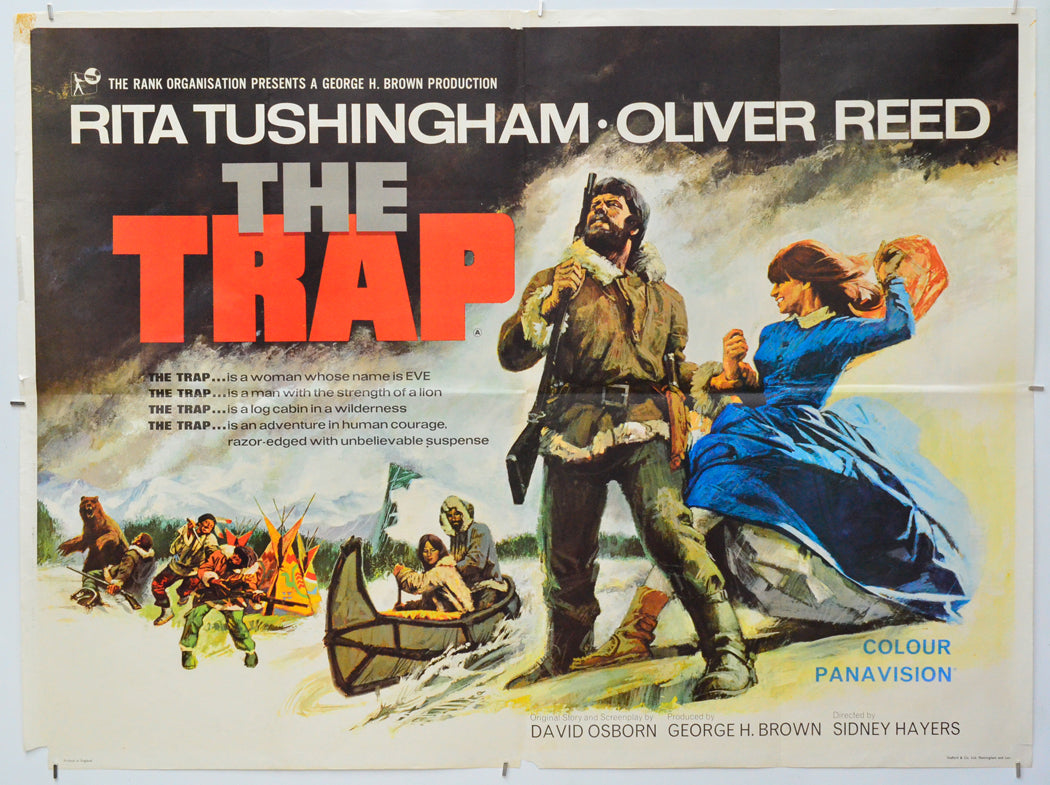 The Trap - Original Quad Poster - Film Poster - Movie Poster