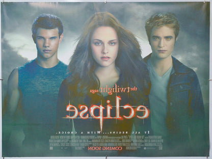 The Twilight Saga: Eclipse (Back) Cinema Quad Movie Poster 