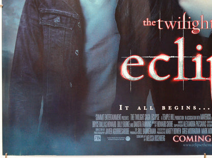 The Twilight Saga: Eclipse (Bottom Left) Cinema Quad Movie Poster 