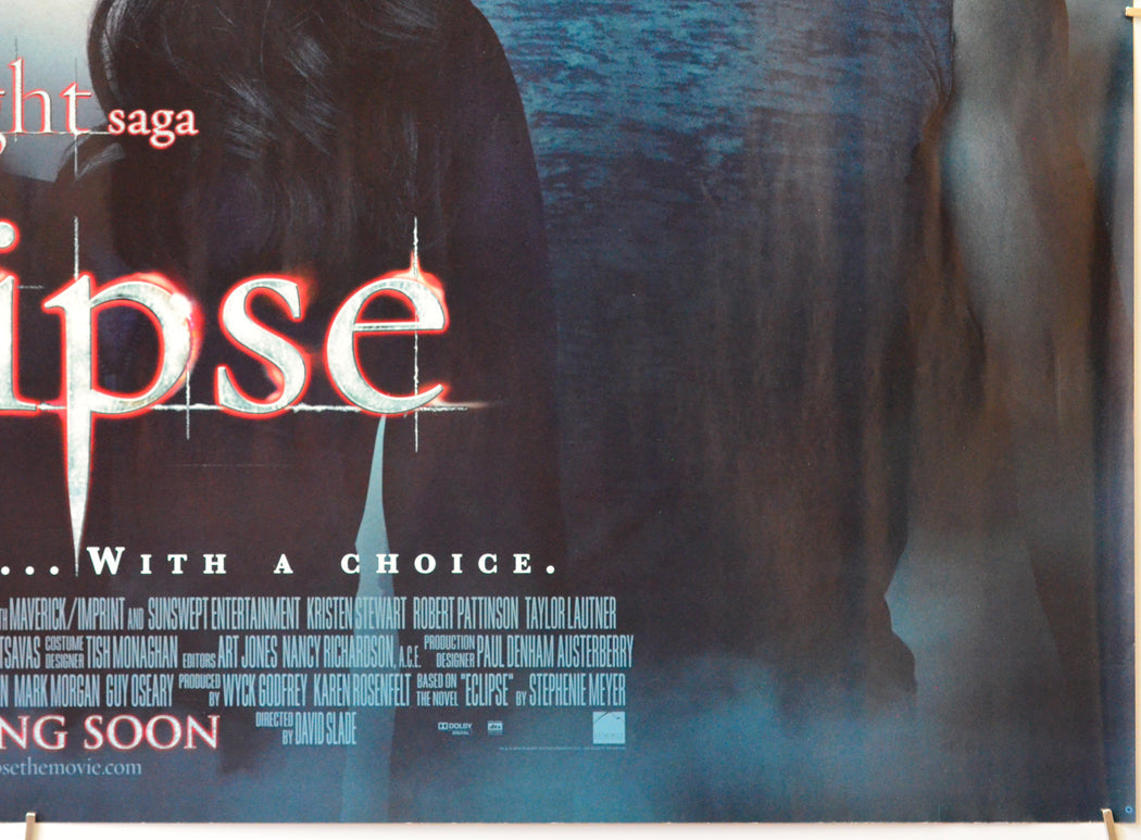 The Twilight Saga: Eclipse (Bottom Right) Cinema Quad Movie Poster 