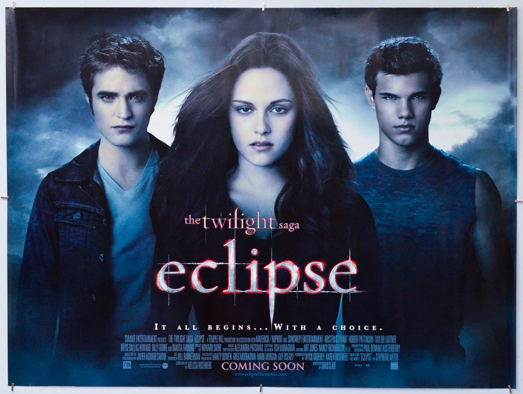 The Twilight Saga: Eclipse - Original Quad Poster - Film Poster - Movie Poster