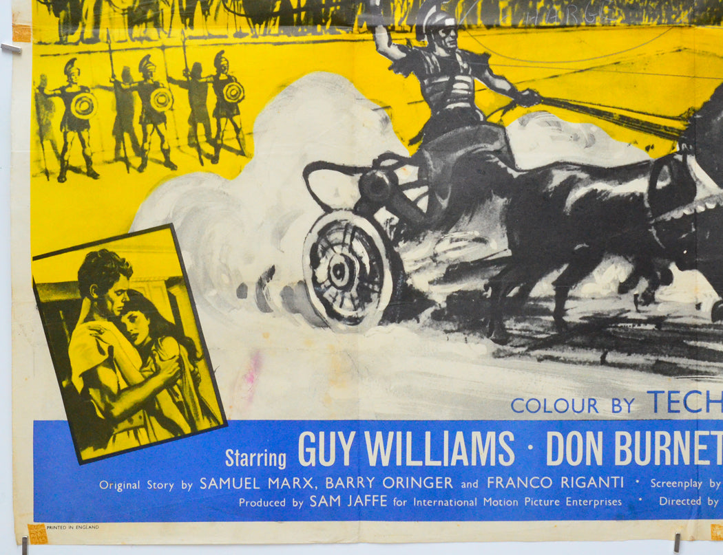 The Tyrant Of Syracuse (Bottom Left) Cinema Quad Movie Poster 