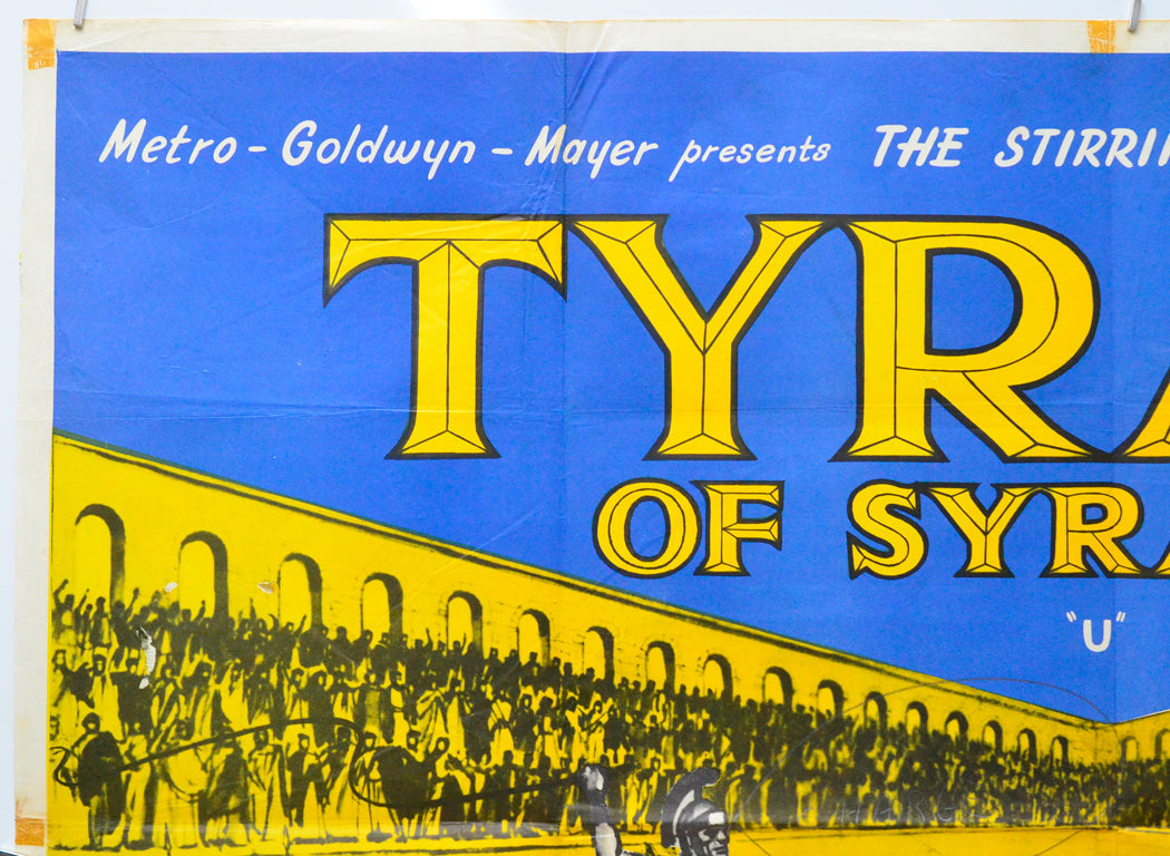 The Tyrant Of Syracuse (Top Left) Cinema Quad Movie Poster 