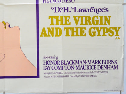The Virgin And The Gypsy (Bottom Right) Cinema Quad Movie Poster 