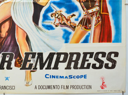 The Warrior Empress (Bottom Right) Cinema Quad Movie Poster 
