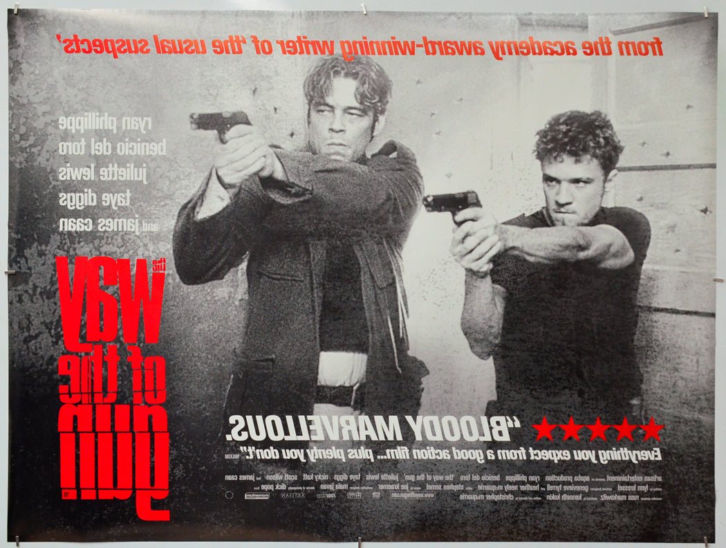 The Way Of The Gun (Back) Cinema Quad Movie Poster 