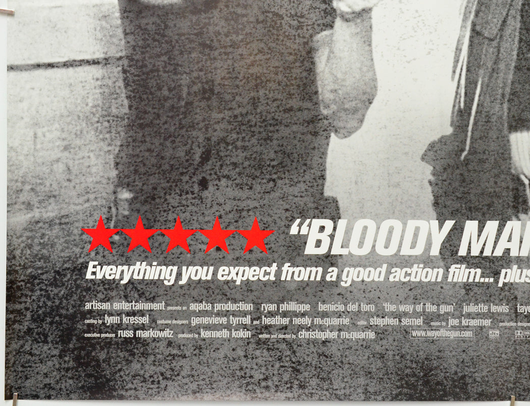 The Way Of The Gun (Bottom Left) Cinema Quad Movie Poster 