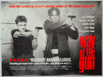 The Way Of The Gun - Original Quad Poster - Film Poster - Movie Poster