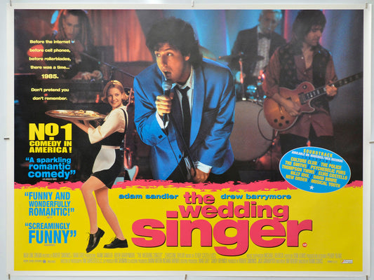 The Wedding Singer - Original Quad Poster - Film Poster - Movie Poster