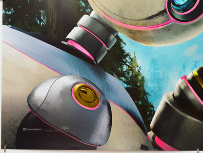 The Wild Robot (Bottom Left) Cinema Quad Movie Poster 