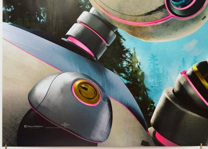 The Wild Robot (Bottom Left) Cinema Quad Movie Poster 