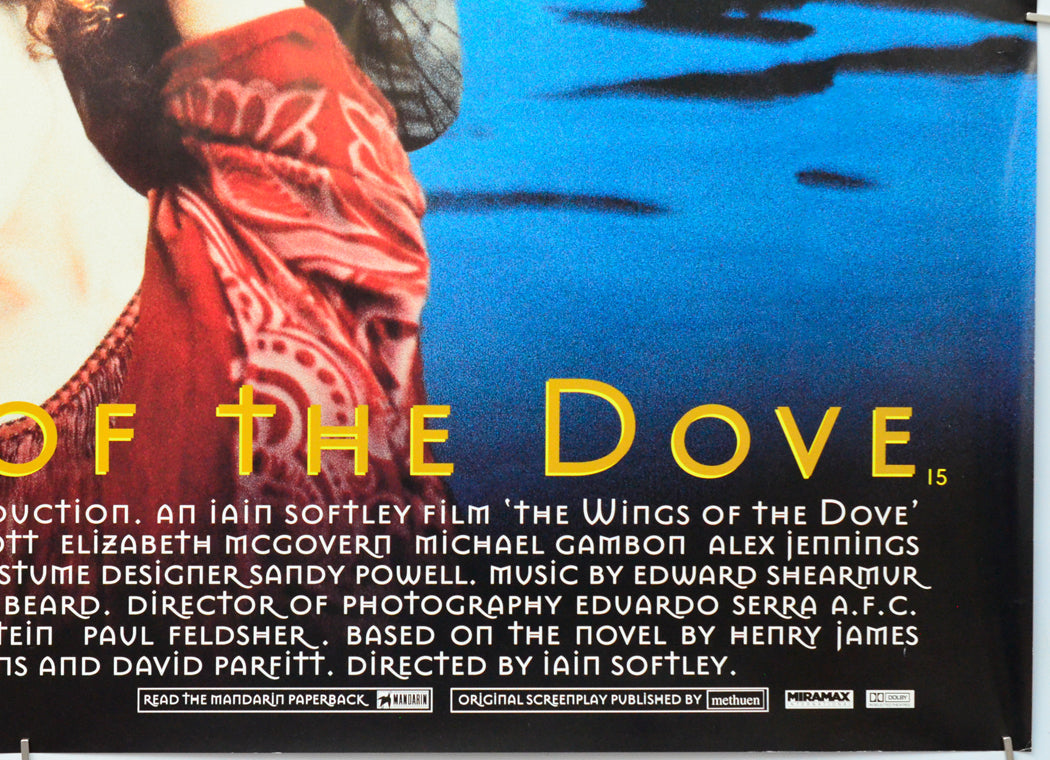 The Wings Of The Dove (Bottom Right) Cinema Quad Movie Poster 