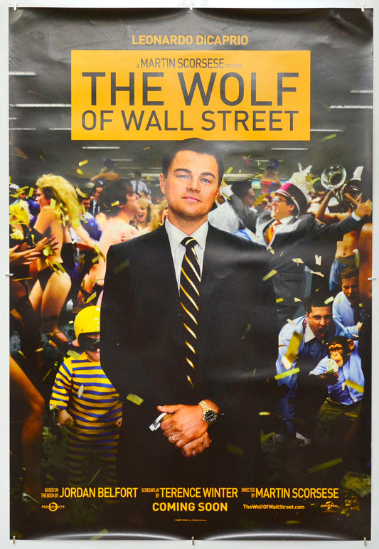 The Wolf Of Wall Street - Original One Sheet Poster - Film Poster - Movie Poster 