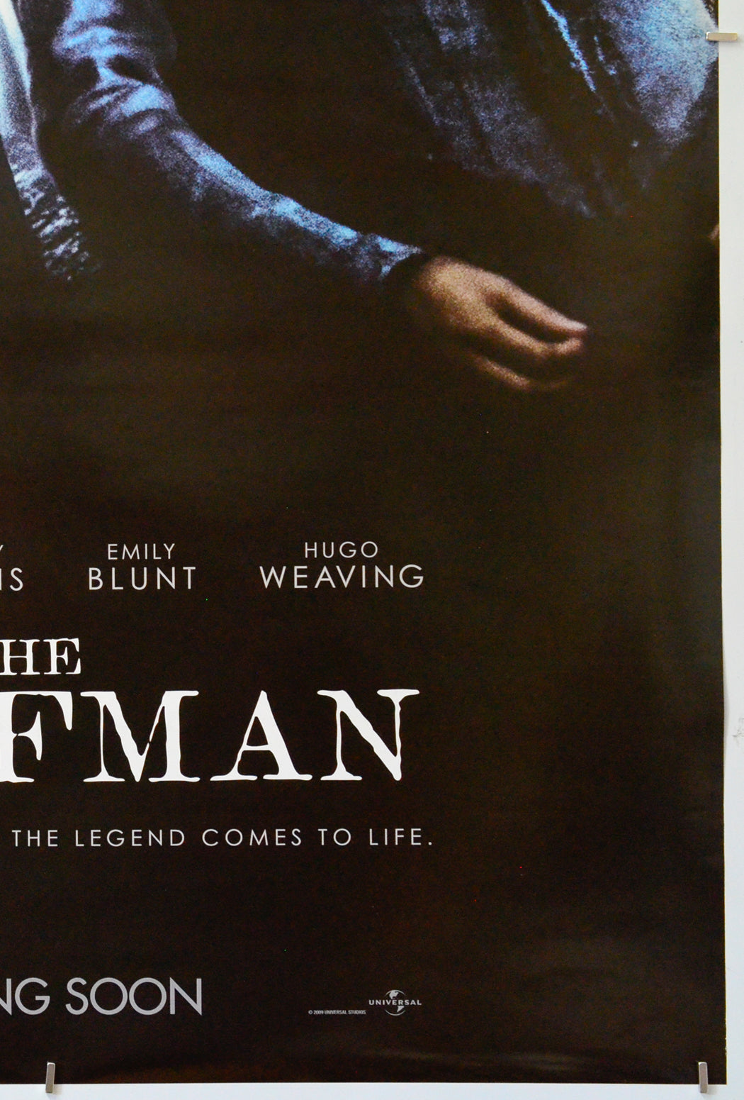 The Wolfman (Bottom Left) Cinema One Sheet Movie Poster 