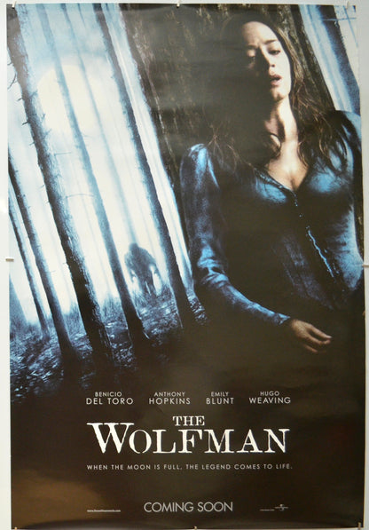 The Wolfman - Original One Sheet Poster - Film Poster - Movie Poster 