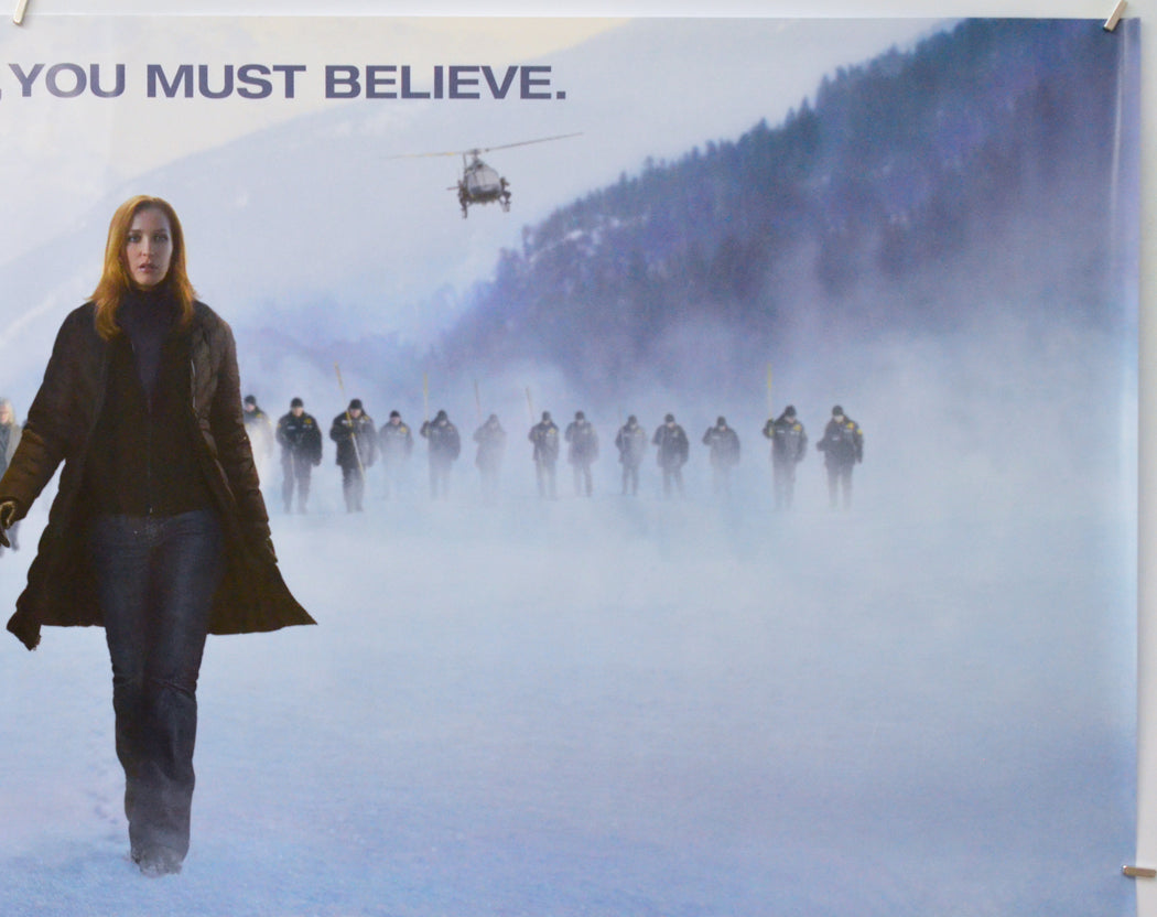 The X Files - I Want To Believe (Top Right) Cinema Quad Movie Poster 
