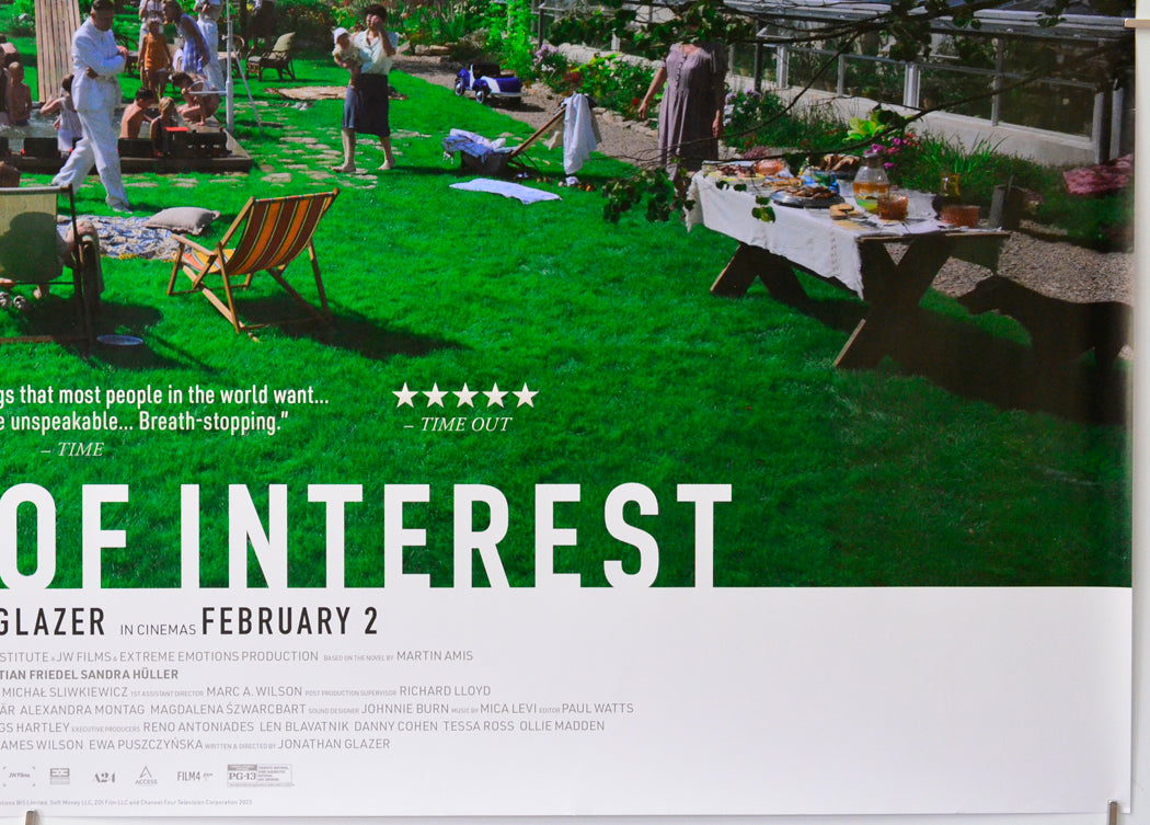 The Zone Of Interest (Bottom Right) Cinema Quad Movie Poster 