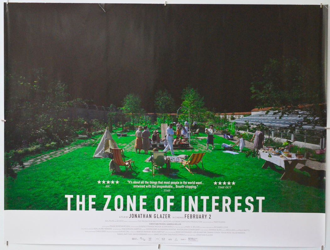 The Zone Of Interest - Original Quad Poster - Film Poster - Movie Poster
