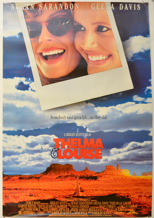 Thelma And Louise Original One Sheet Poster - Film Poster - Movie Poster  