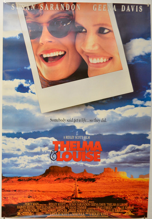 Thelma And Louise Original One Sheet Poster - Film Poster - Movie Poster  