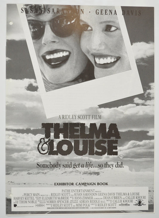 Thelma And Louise Original 8 Page Cinema Exhibitors Campaign Pressbook (UK)