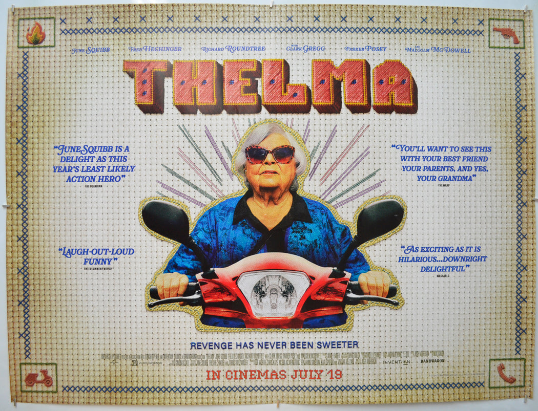 Thelma  Original Quad Poster - Film Poster - Movie Poster