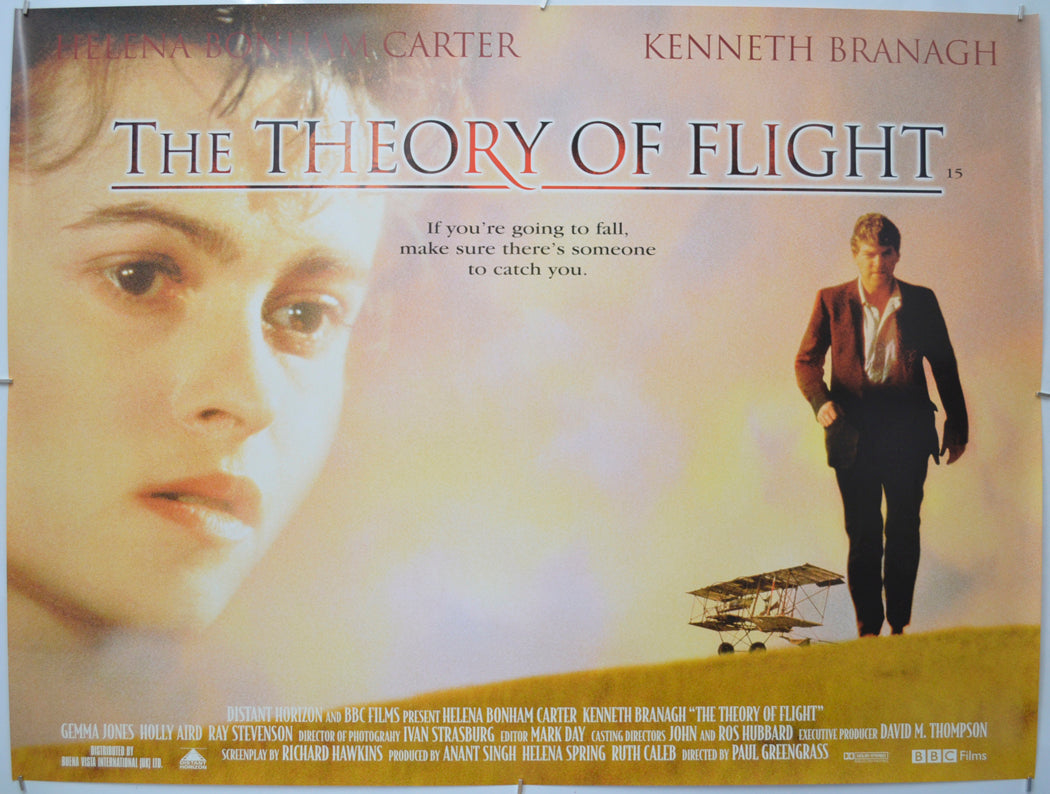 The Theory Of Flight - Original Quad Poster - Film Poster - Movie Poster