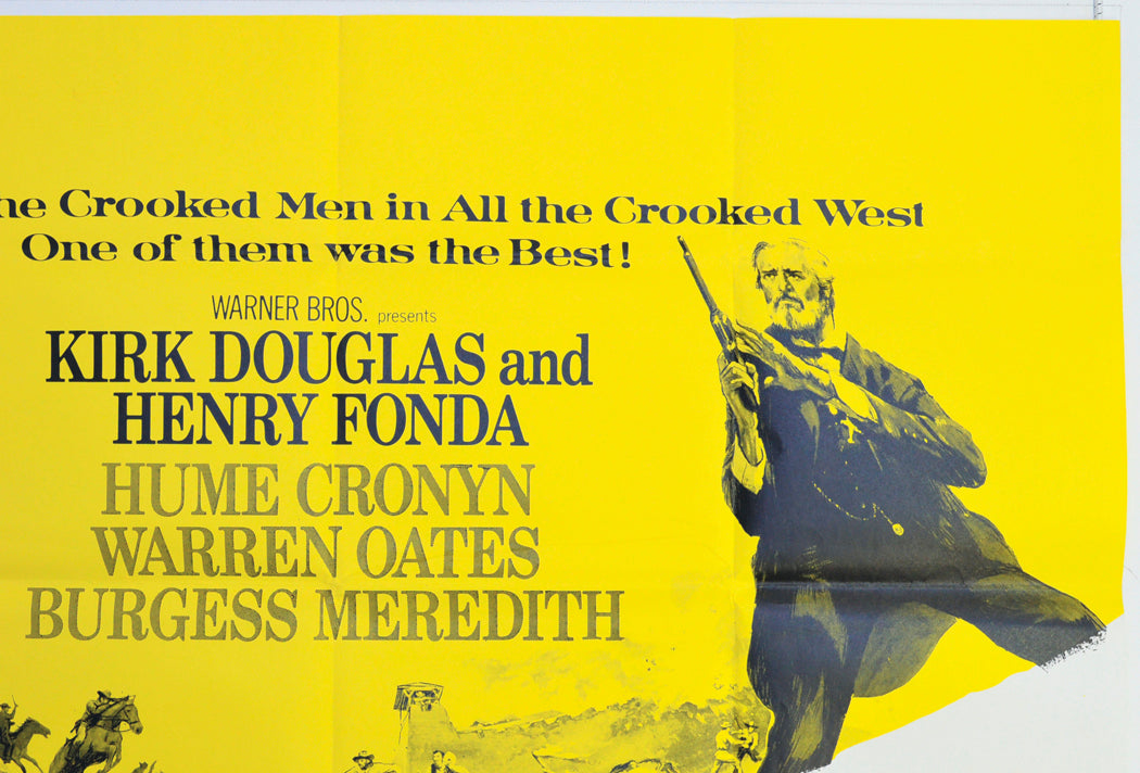 THERE WAS A CROOKED MAN (Top Right) Cinema Quad Movie Poster 