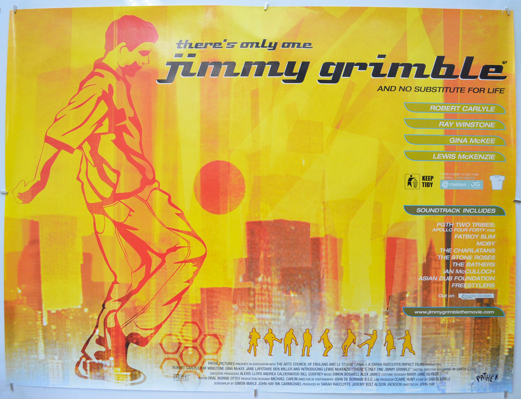 There's Only One Jimmy Grimble Original Quad Poster - Film Poster - Movie Poster  