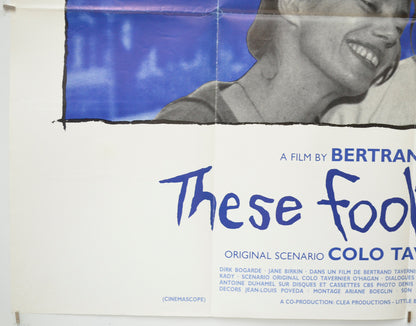 THESE FOOLISH THINGS (Bottom Left) Cinema Quad Movie Poster 