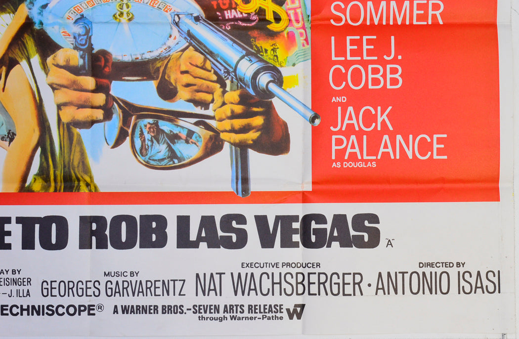 THEY CAME TO ROB LAS VEGAS (Bottom Right) Cinema Quad Movie Poster 