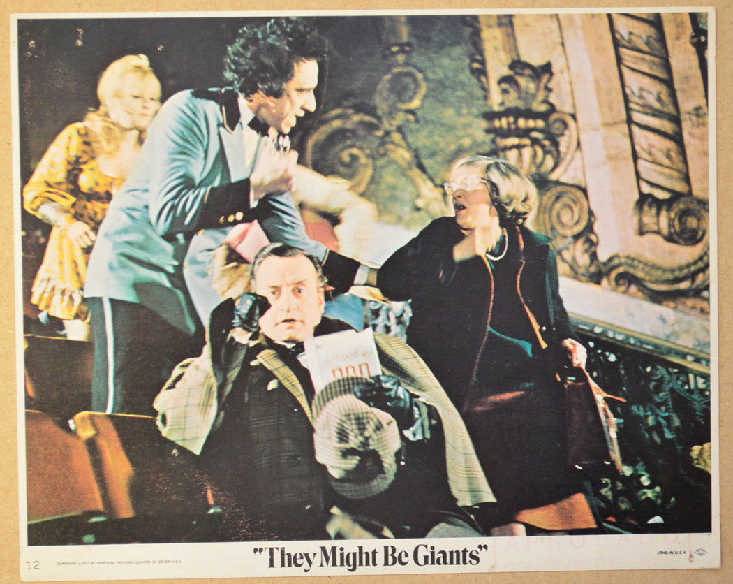 THEY MIGHT BE GIANTS (Card 1) Cinema Colour FOH Stills / Lobby Cards 