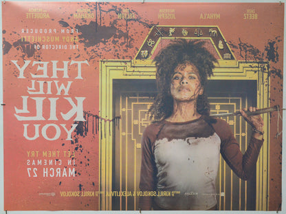 They Will Kill You (Back) Cinema Quad Movie Poster 