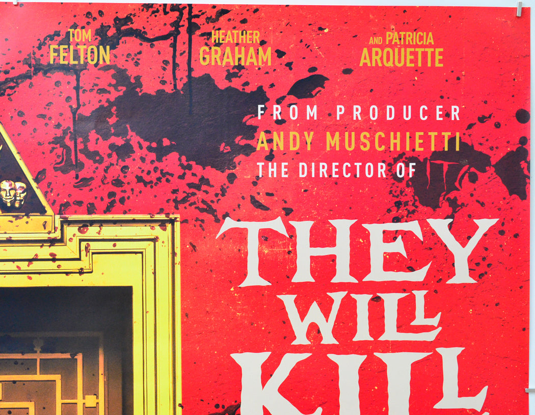 They Will Kill You (Top Right) Cinema Quad Movie Poster 