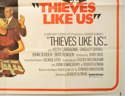 THIEVES LIKE US (Bottom Right) Cinema Quad Movie Poster 