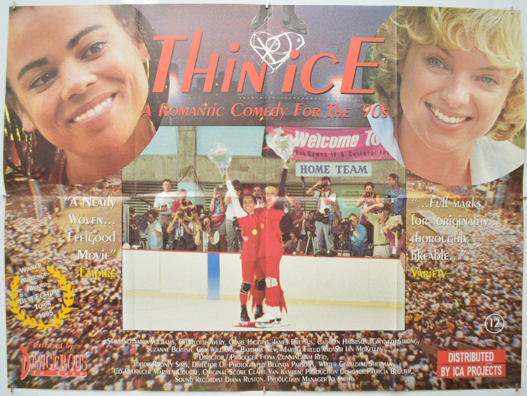 Thin Ice - Original Quad Poster - Film Poster - Movie Poster