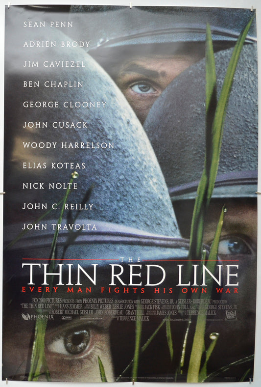 The Thin Red Line - Original One Sheet Poster - Film Poster - Movie Poster