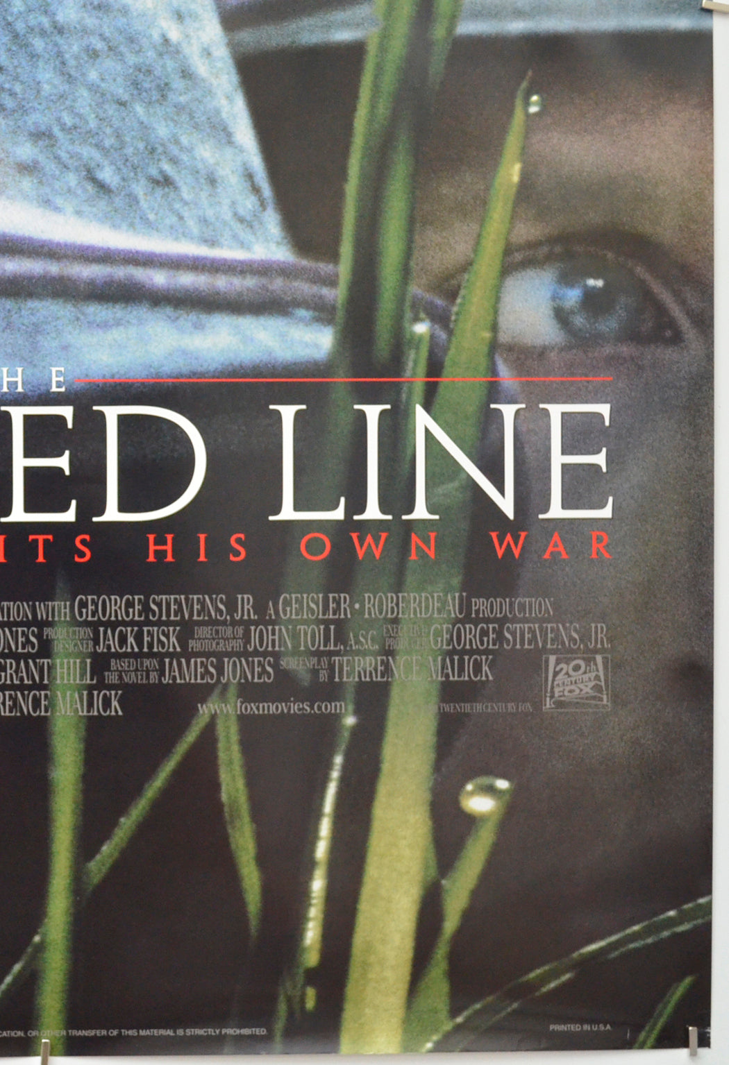 THE THIN RED LINE (Bottom Right) Cinema One Sheet Movie Poster 