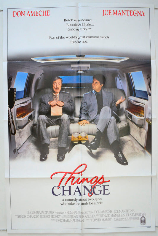 Things Change Original One Sheet Poster - Movie Poster