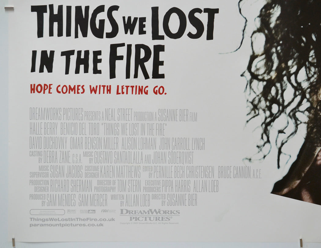 Things We Lost In The Fire (Bottom Left) Cinema Quad Movie Poster 