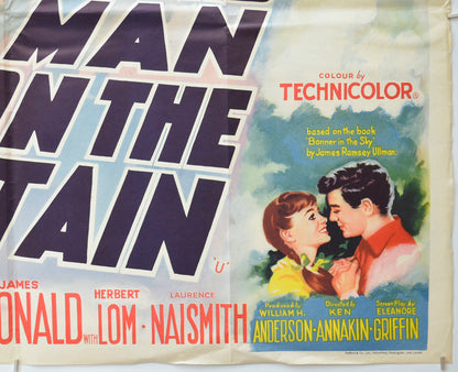 THIRD MAN ON THE MOUNTAIN (Bottom Right) Cinema Quad Movie Poster 