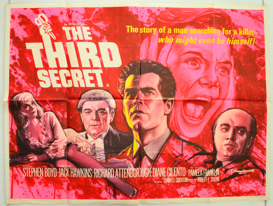 The Third Secret Original British Quad Poster - Film Poster - Movie Poster 