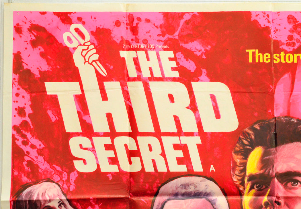 THE THIRD SECRET (Top Left) Cinema Quad Movie Poster 