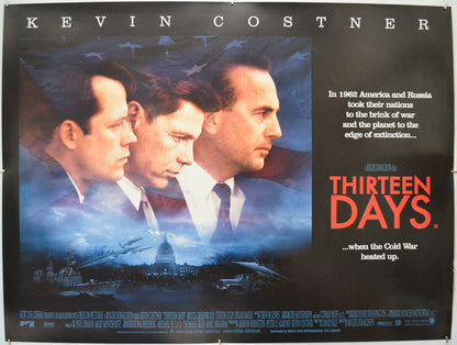 Thirteen Days (Teaser / Advance Version) - Original Quad Poster - Film Poster - Movie Poster