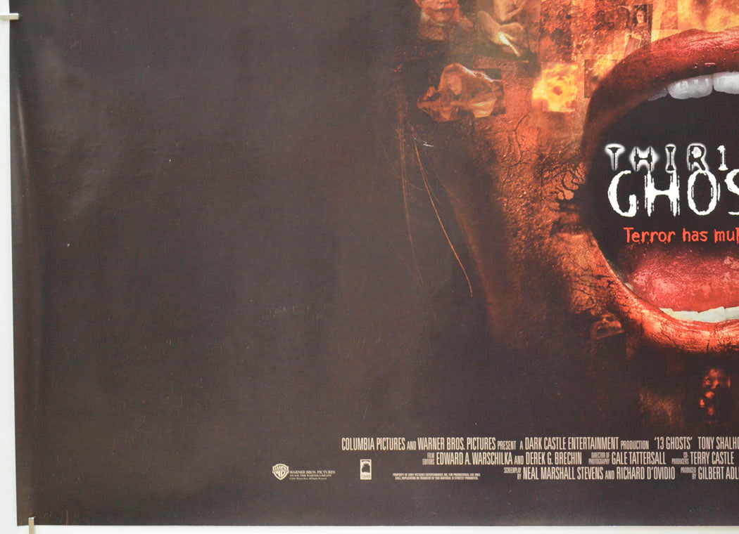 THIRTEEN GHOSTS (Bottom Left) Cinema Quad Movie Poster 